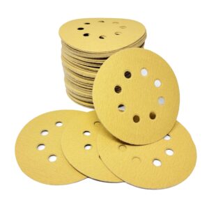 Disques abrasifs 5 po 8 trous série Gold