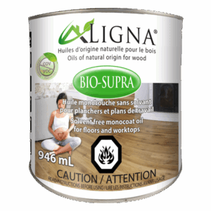 BIO-SUPRA - Huile pour Bois Sans Solvant - Zéro COV - LIGNA