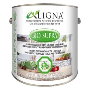 BIO-SUPRA - Huile pour Bois Sans Solvant - Zéro COV - LIGNA
