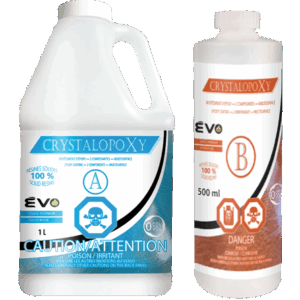 CRYSTALOPOXY - Époxy de finition - ÉVO - Kit - Mini