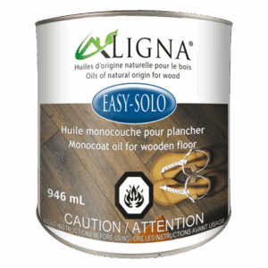 EASY-SOLO - Huile Monocouche pour Plancher de Bois - LIGNA
