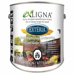EXTÉRIA - Huile pour Bois Hydrofuge Extérieure - LIGNA