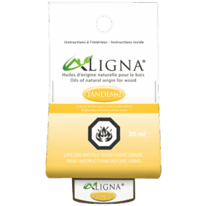 TANDEM-2 - Huile de Finition Multisurface Incolore – LIGNA - 20 mL