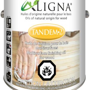 TANDEM-2 - Huile de Finition Multisurface Incolore – LIGNA