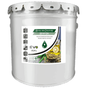 HUILE DE CHANVRE - Biologique - ÉVO - 18.9 L
