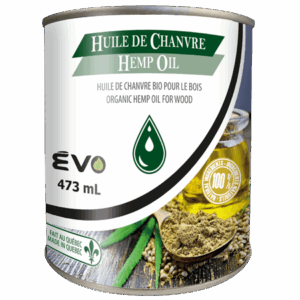 HUILE DE CHANVRE - Biologique - ÉVO - 473 mL