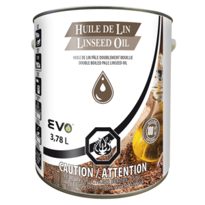 Huile de Lin - Doublement Bouillie - EVO
