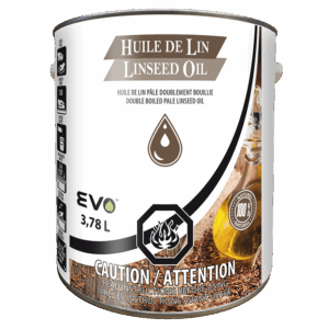 Huile de Lin - Doublement Bouillie - EVO