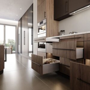 Salice Progressa Undermount Slide, Full-Extension, Soft-Close, 350mm (14in)