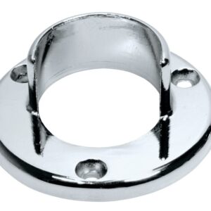 Support ouvert de 1 po pour tringle de garde-robe chrome