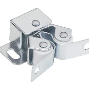 Loquet à rouleau double avec gâche en losange