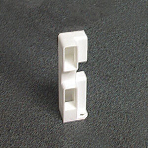 Coin double réversible pour tablette coulissante