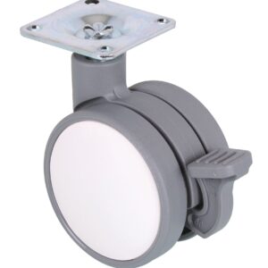 Roulettes doubles contemporaines - plaque