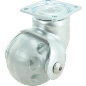 Roulette pivotante sphérique contemporaine