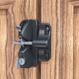 Loquet de barrière à clé - un côté