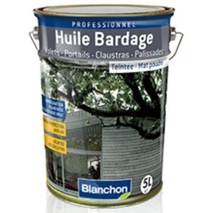 Huile Bardage Opaque - Exterieur - Blanchon