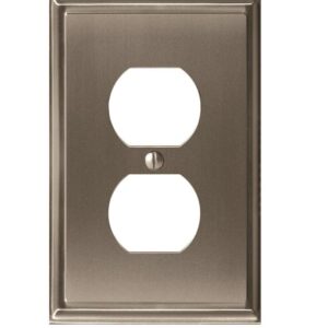 Plaque murale pour prise duplex - MULHOLLAND