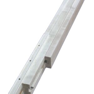 Coulisse de table en bois pour 4 pattes