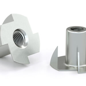 Écrou en T à quatre pointes - zinc